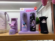 [順豐包郵]台灣代購 台灣地區限定 Kuromi x Thermos 膳魔師 保溫瓶 附青揹袋 保溫水壺 酷洛米