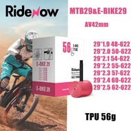 Ridenow Ultralight Bicycle Inner Tube 26/27.5/29 Inch MTB Bike Tube Valve Length French 45Mm for Mou