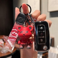 Silver-rimmed Car Remote Key Case Key Cover for Foton Daimler Auman Automotive GTL Heavy Truck EST T