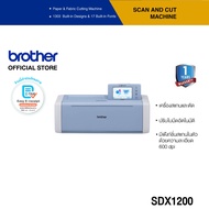 Brother ScanNCut SDX1200 เครื่องตัดสติ๊กเกอร์ พร้อมสแกนเนอร์ในตัวเครือข่ายไร้สายWLANรองรับ USB & Wir