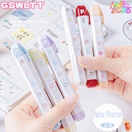 MKOFONU Seal Pen, Detachable Portable Arrival Cute To Do List Journal Stamp,  Multi-Head Stamp Mark 