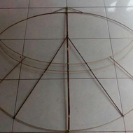 kerangka layang pegon 1,2 meter(belom dirangkai)