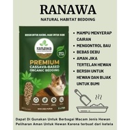 Ranawa Premium Cassava Based Organic Bedding Cat litter - Cassava Organic Cat litter 2 Liters