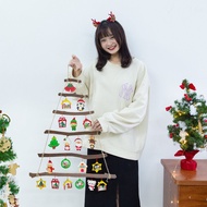 1. [Christmas 2025 gives away 4 led lights] Bach Moc Christmas wall-mounted Christmas tree decoratio