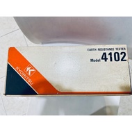 KYORITSU ANALOG  EARTH TESTER MODEL 4102