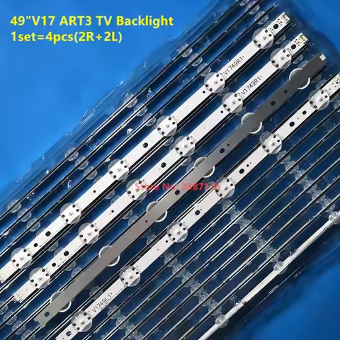 LED Strip For V17 49 R1 L1 6916L-2862A 2863A 49UJ6510 49UJ6517 49UJ6519 49UJ6520 49UJ6525 49UJ6565 4
