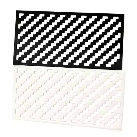 1/9Pcs Assist Aligning DIY Diamond Painting Ruler Square Zigzag Diamond Painting Mesh Ruler Diamond 