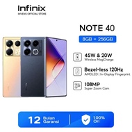 Infinix Note 40 8/256GB - Up to 16GB Extended RAM - Helio G99 - 6.78