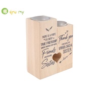 Double-Sided Printed Candle Holder-Best Friend Candle Best Friend Birthday Gift Christmas Gift for B