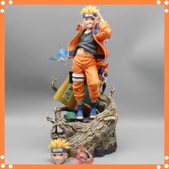 Naruto Gk 01 Uzumaki Naruto Dingli Youth Series Anime Figure Interchangeable Heads Action Figure