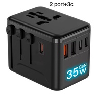 Universal Travel Charger Travel Adapter Usb Type c Gan 35 watt 45 watt 65watt 70watt