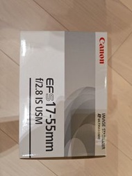 Canon 鏡頭 淨包裝盒 - EFS 17 - 55mm f/2.8 IS USM （完美淨盒）
