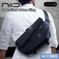 Radiant R1 極速行動單肩包 時尚斜孭袋 男士悠閒背包 - 黑色 (NII14-BK-CB)