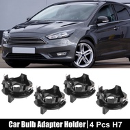 Clearance sale!! 4pcs Car H7 Led Headlight Bulb Retainer Adapter Holder Replacement Parts Compatible For Volkswagen Golf