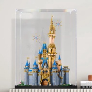 Display Case Transparent 手办展示盒 Kotak Penyimpanan Akrilik LEGO 43222 Disney Cinderella Castle