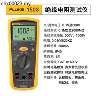 F1508 Insulation Resistance Tester F1503 Digital Shaking Meter F1587FC Handheld Insulation Multimete