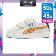 PUMA KIDS - รองเท้าผ้าใบเด็ก Suede Classic Mix Match สีขาว - FTW - 39251901