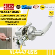 Yale VL4447 Essential Series Tubular Lever Handle Set (Door Handle) tombo rumah lever handle yale