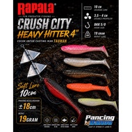 SOFT LURE RAPALA CRUSHCITY DOUBLE PROPELLER 10CM-19GRAM Soft Plastic Umpan Casting