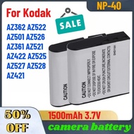 1500mAh 3.7V NP-40 Digital Battery for Kodak AZ362 AZ522 AZ501 AZ526 AZ361 AZ521 AZ422 AZ525 AZ527 A