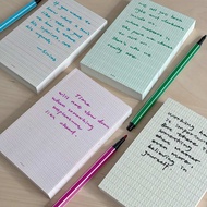 Bonoir_journal | Mormor overprint 2.0 note paper, a7 size, printed on 1 side