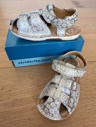 Stride Rite Reign Silver Daisy Sandals