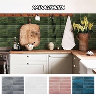 MAINAUSHUI6K Wallpaper, Oil-proof Moisture-proof Self Adhesive Tile Wall Stickers, Toilet Stickers W