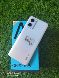 handphone second murah oppo A96 8/256 LTE Fullset original