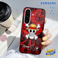 Softcase Glass Kaca SAMSUNG A36 & SAMSUNG A56 - Case Handphone SAMSUNG A36 & SAMSUNG A56 [T54]