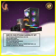 AMD R5 5500 RTX3060 GAMING PC SET