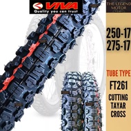 VIVA FT261 FT268 FT281 MOTORCYCLE TYRE TAYAR 250-17 275-17 300-17 250-18 261 268 281 350-8