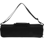 【New-store】 Flute Bag Carrying Storage Holder Musical Instrument Container Black Bass Clarinet Case Electric Guitar School Background