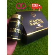 AY Kapsul Gluta Plus Whitening Booster Supplement Capsule Lulus KKM Original HQ