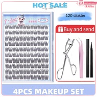 ] KUESICR*BQI Eyelashes Super Sticky False Eyelashes Glue-free False Eyelashes