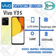 VIVO Y35 RAM 8/128GB ORIGINAL BARU SEGEL GARANSI RESMI VIVO