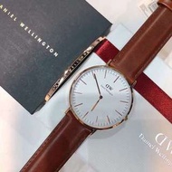 不正包退 ❤️❤️Daniel Wellington DW手錶 dw錶 Classic Black Dw皮帶 40/38/36/34/32/28/26mm 藍針 黑底 白底 ck mk lv