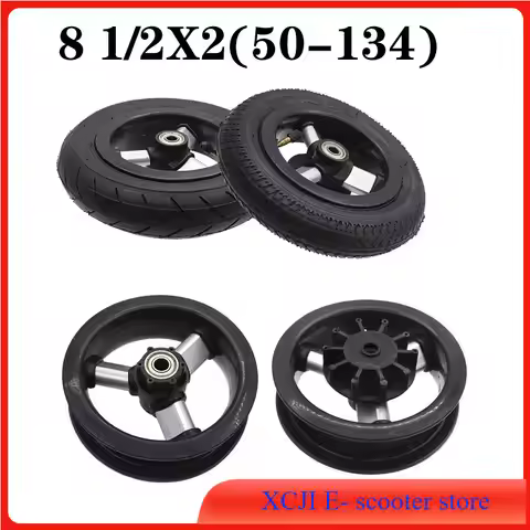 Hot Sale 8.5 Inch Wheels 8 1/2x2 (50-134) Tires with Hubs for Baby Stroller Tricycle Tire Replacemen