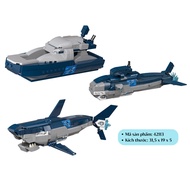 42113 - QMAN Shark Ship model assembly kit