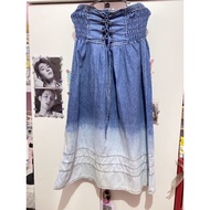 Y2K VINTAGE JEANS SKIRT 2 COLORS