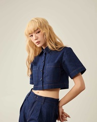 Remi crop shirt