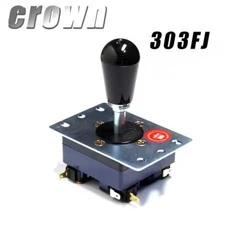 Original Korean CROWN 303FJ Joystick Fighting Rocker With 8 Pin Micro Switch for Jamma PC Arcade Gam