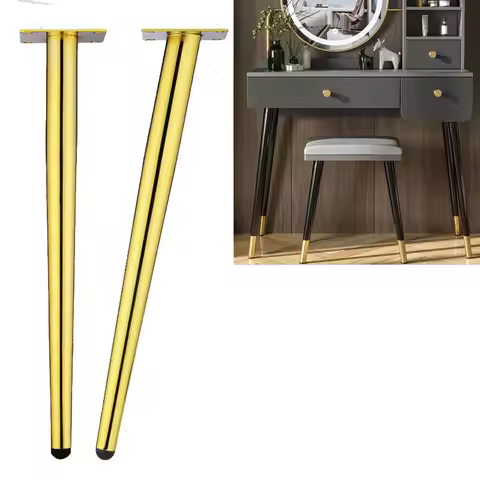 Bright gold Luxurious atmosphere,height 35cm 40cm 50cm, Sofa table feet chair legs support Foot,tabl