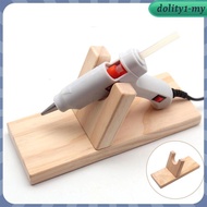 [DolitybdMY] Stand for Hot Glue  with Glue Rod Holder Hot Glue Stand, Hot Glue  Stand, Mini Wooden S