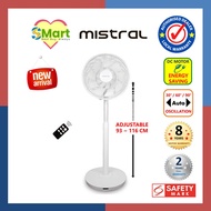 [NEW] Mistral 12 Inch DC Motor Stand Fan with Remote Control MLF1200R *8 Yrs Motor Warranty*