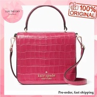 Pre-order: Kate Spade Staci Square Crossbody In Festive Pink K9395