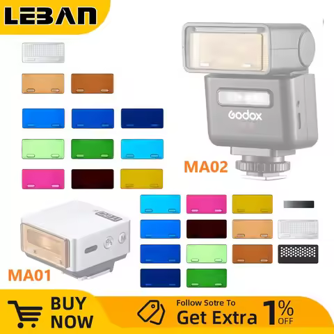 Godox MA01 MA02 Magnetic Color Filters Creativity Unleashed Diffuser for Godox iT30PRO/iT32/iT20/iT2