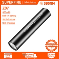 Superfire Z07 395nm có thể sạc lại UV Torch