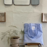 [Flora de nube] Korean eco-friendly tote bag | SKYBLUE