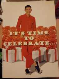 劉德華 親筆簽名 生日咭