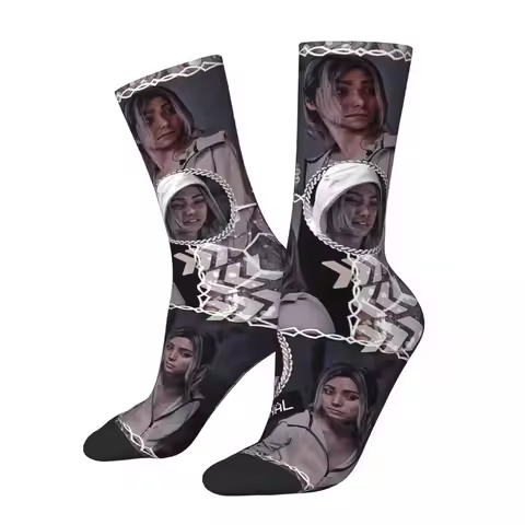 New Men's Socks Crazy Chishiya Collage Sock Alice In Borderland Sport Women Socks Spring Summer Autu